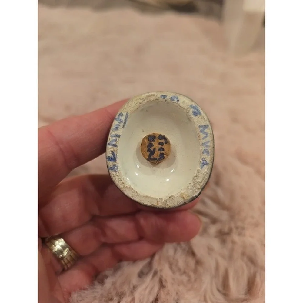 Vintage 1950s Porcelain Ceramic Salt & Pepper Shakers Asian‎ Heads Boy Girl